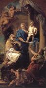 Pompeo Batoni, Notre Dame, and the Son in St. John s Nepomuk